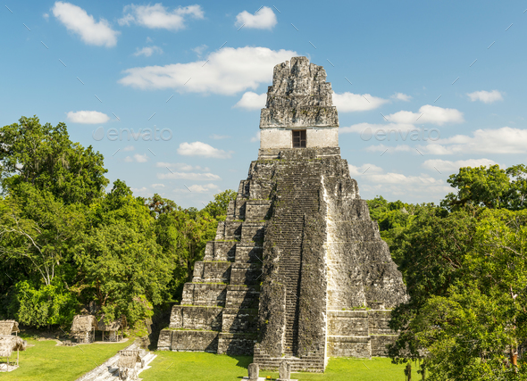 Tikal Jaguar Temple Guatemala