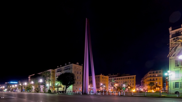 Promenade Des Anglais in Nice France