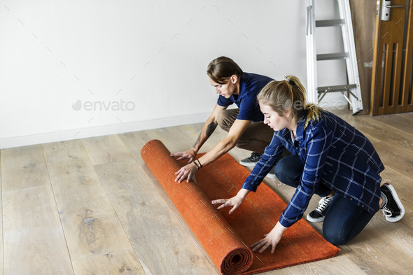 People renovating the house concept - Stock Photo - Images