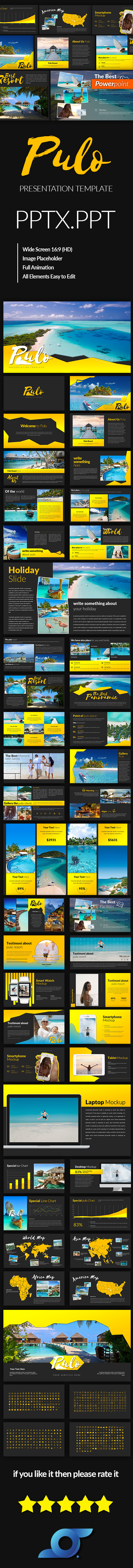 Pulo Powerpoint Template - Abstract PowerPoint Templates