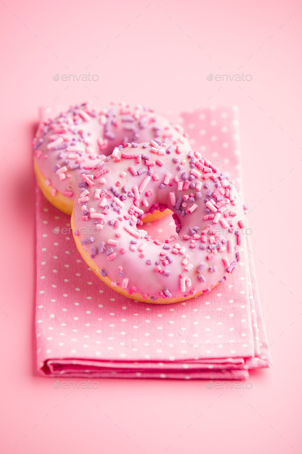 pink doughnut