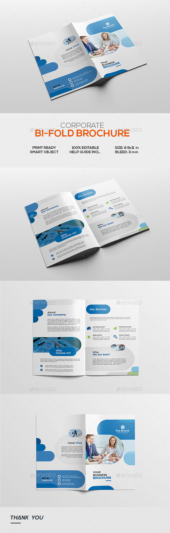 Corporate Bifold Brochure - Corporate Brochures
