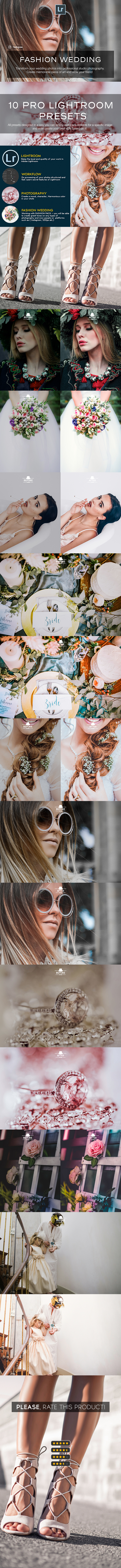 Fashion Wedding Lightroom Presets - Wedding Lightroom Presets