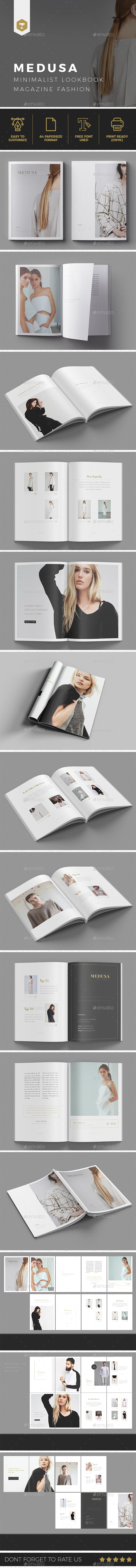 MEDUSA | Lookbook/Magazine Fashion - Brochures Print Templates