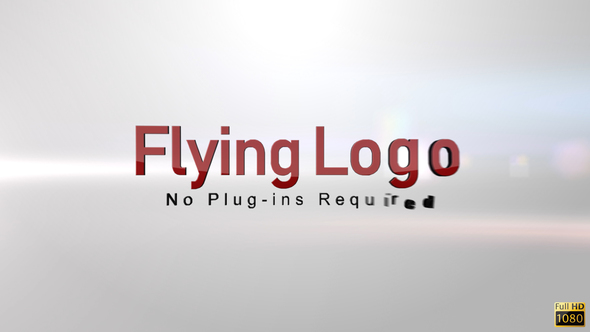 Flying Logo - VideoHive 3876661