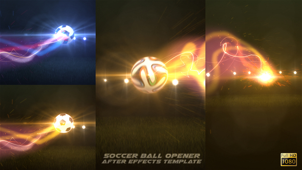 Soccer Ball Opener - VideoHive 7863694