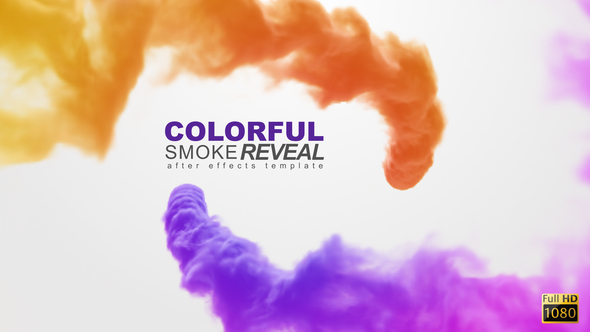 Colorful Smoke Reveal - VideoHive 8918826