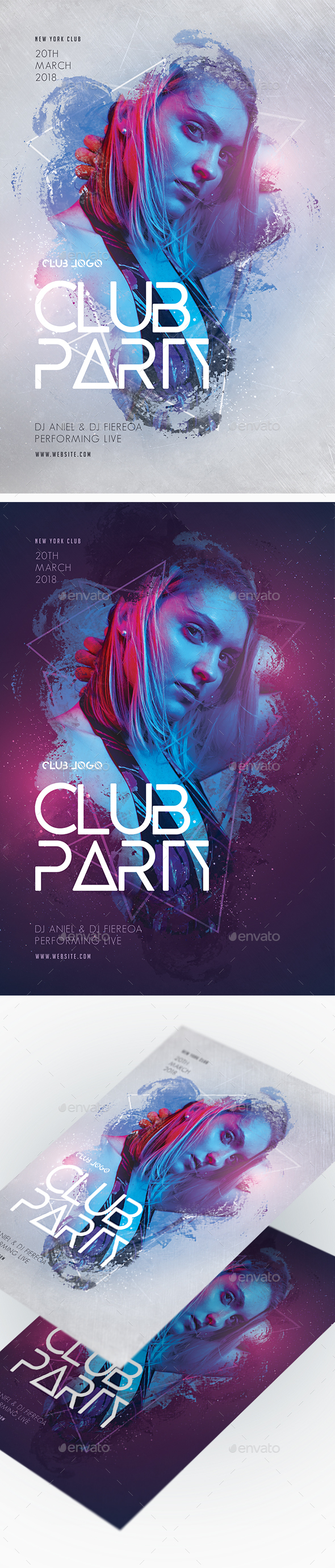 Artist Dj Party Flyer - Clubs & Parties Events