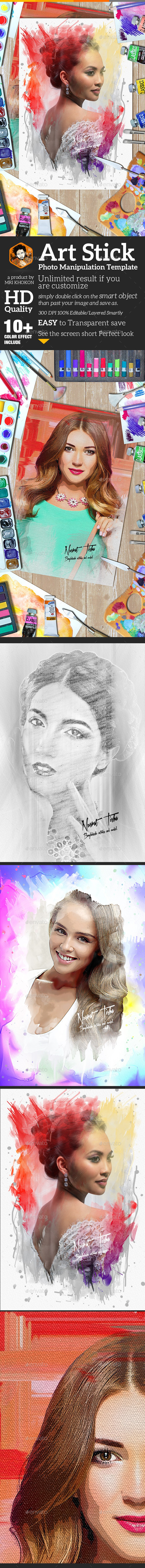 Artistic Photo Manipulation Template