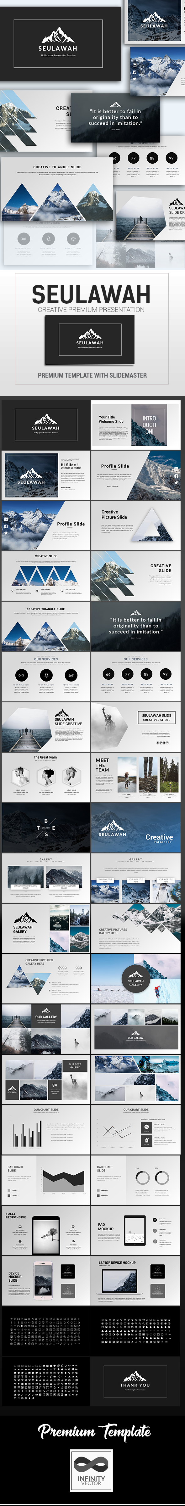 Seulawah Creative Presentation Google Slide - Google Slides Presentation Templates