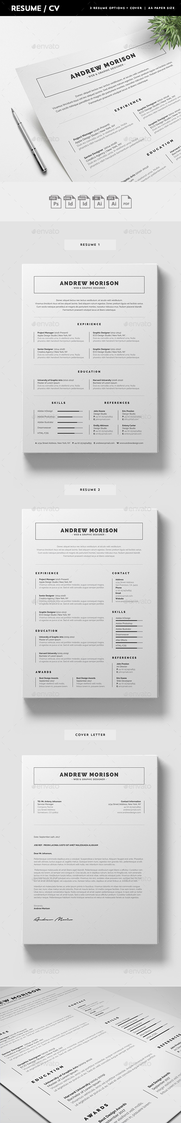Resume Template - Resumes Stationery