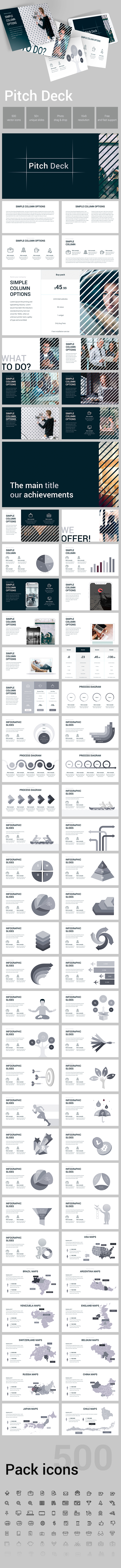 Pitch Deck Powerpoint Template - Pitch Deck PowerPoint Templates
