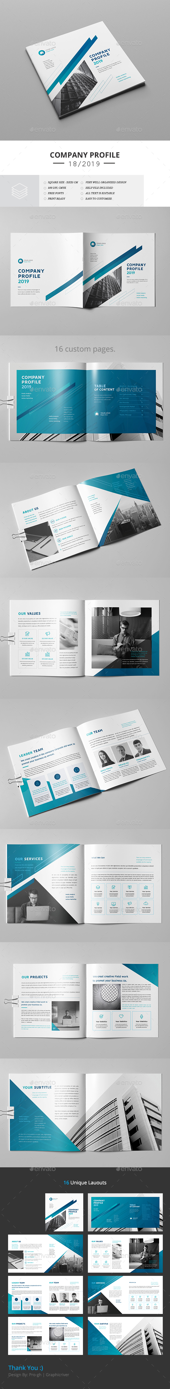 Square Company Profile - Corporate Brochures