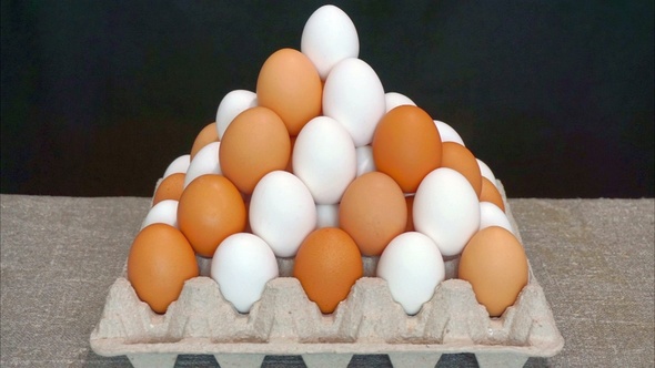 White Eggs And Brown Eggs alt