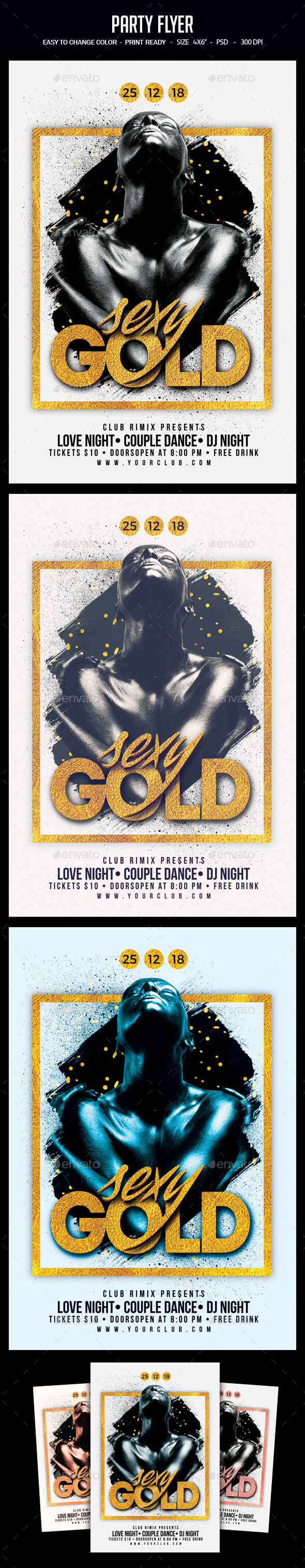 Party Flyer - Clubs & Parties Events