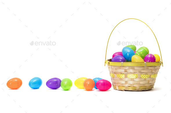 Easter basket - Stock Photo - Images