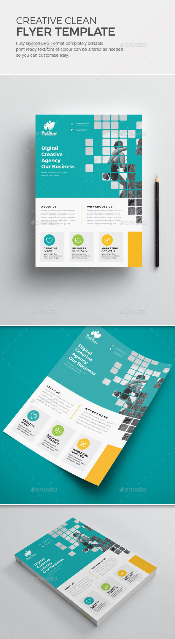 Creative Flyer Template - Corporate Flyers
