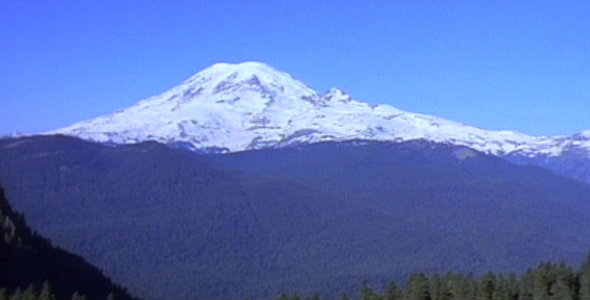 Aireal Reveal of Mt Rainier: Sequence