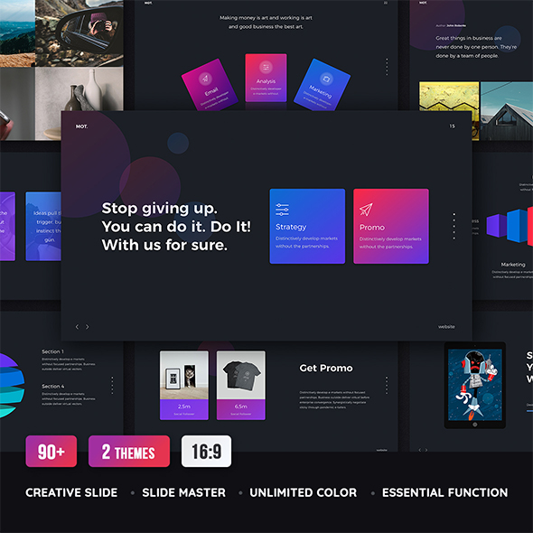 MOT - Creative & Multipurpose Template (Powerpoint) - Creative PowerPoint Templates
