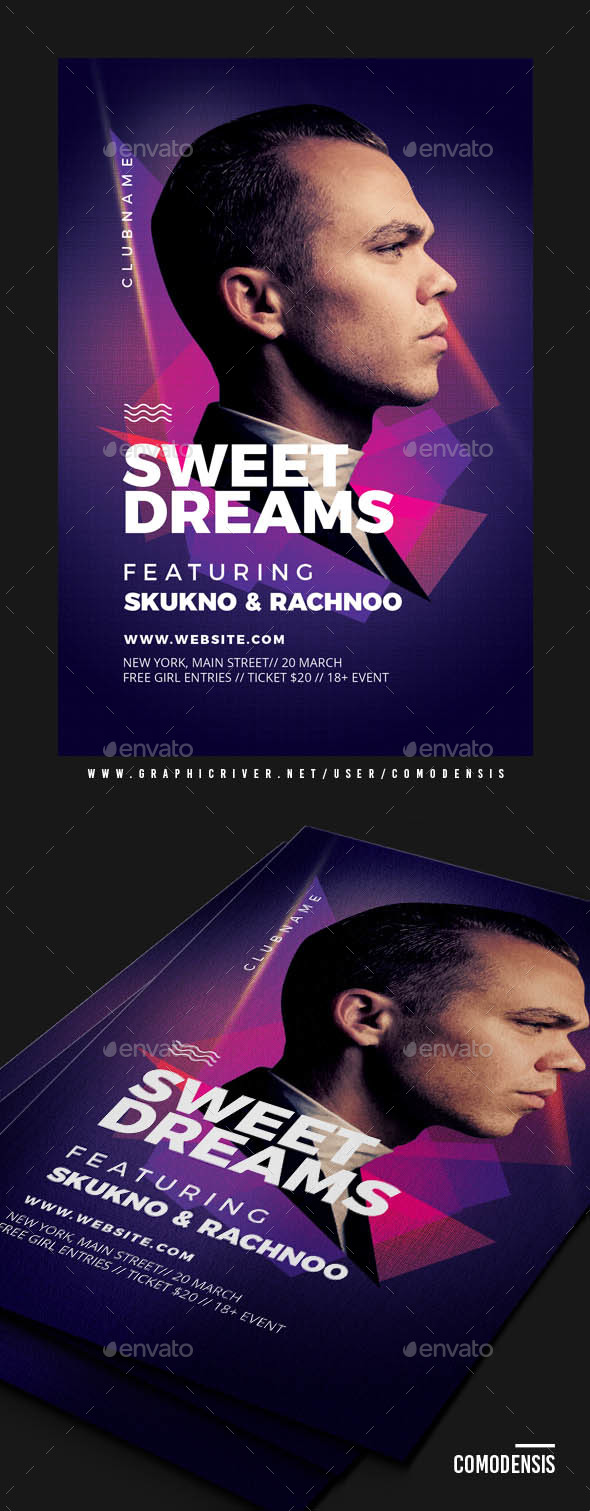 Dj Club Party Flyer Templates - Clubs & Parties Events