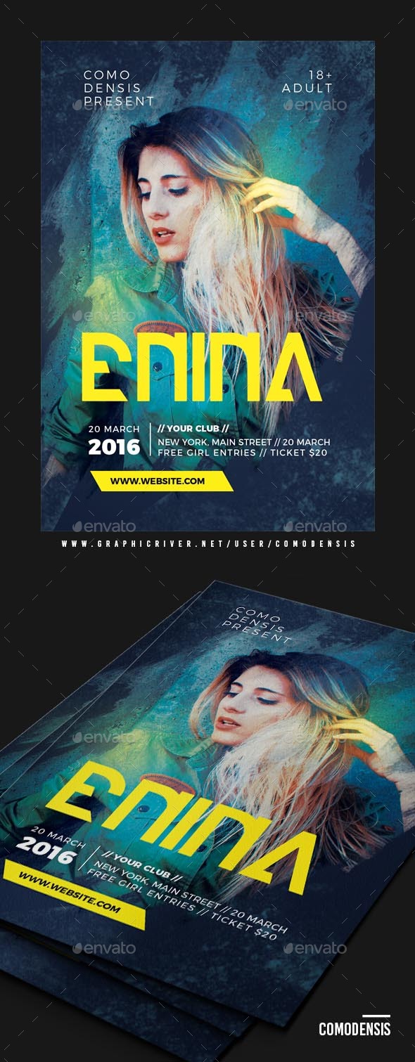 Dj Club Party Flyer Templates - Clubs & Parties Events