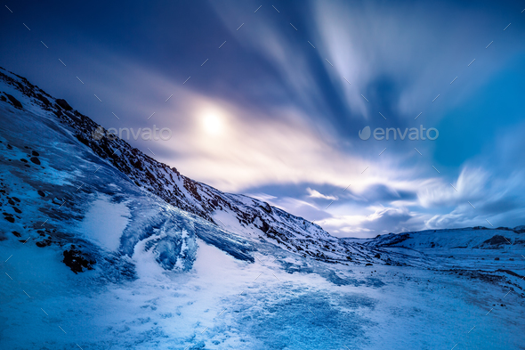 Solheimajokull glacier - Stock Photo - Images