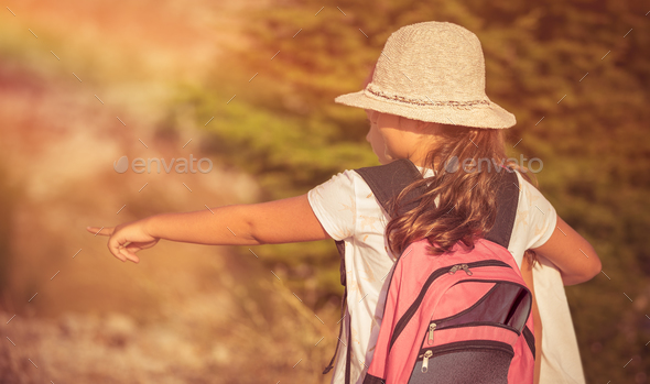Best friends in summer camp - Stock Photo - Images