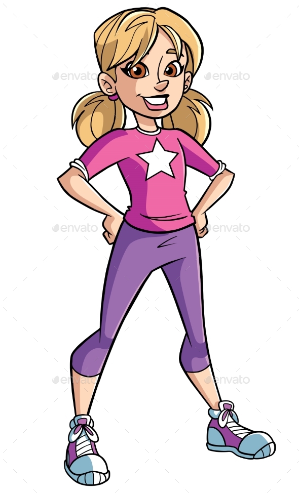 Girl Illustration - People Characters