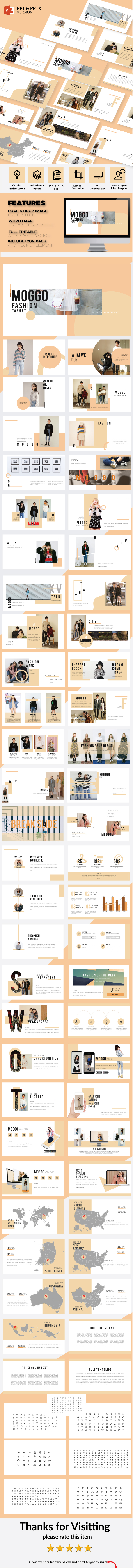Moggo - Multipurpose Presentation Template - PowerPoint Templates Presentation Templates