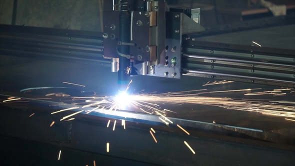 Laser Cutter for Manufacture by Baldasaridstock | VideoHive