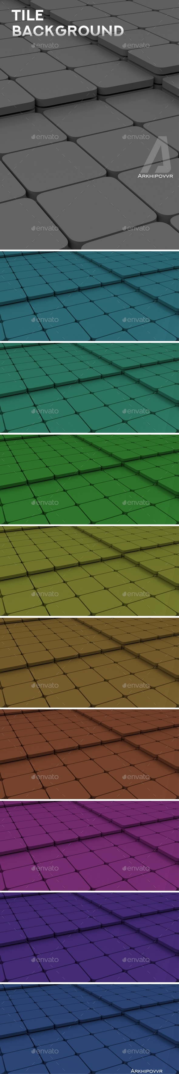 Tile Backgrounds - 3D Backgrounds