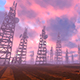 Industrial Zone And Towers - VideoHive Item for Sale