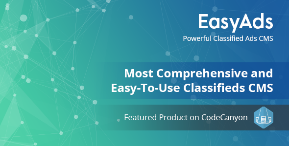 Powerful Classified Ads CMS - EasyAds - CodeCanyon Item for Sale