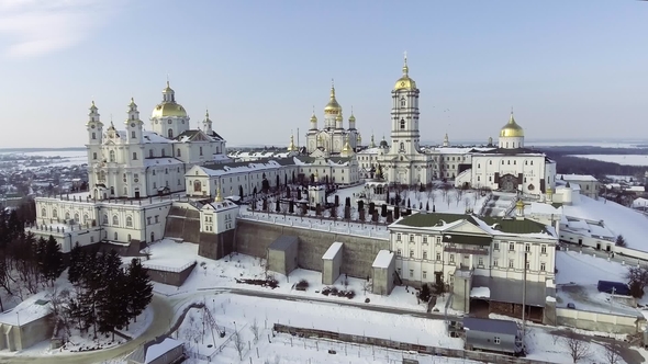 The Church of Lavra in Pochaev, Ukraine alt