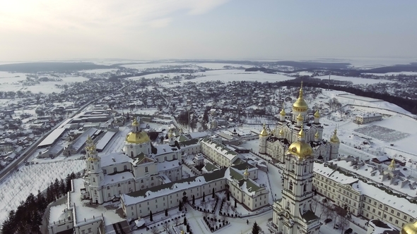The Church of Lavra in Pochaev, Ukraine alt