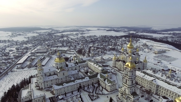The Church of Lavra in Pochaev, Ukraine