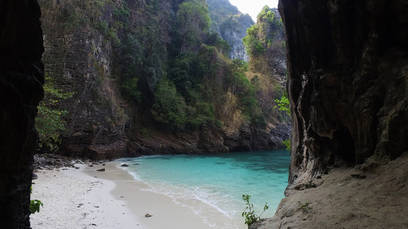 Beach Bay from a Cave