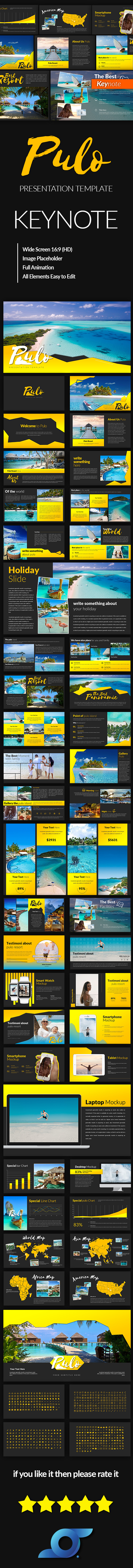 Pulo Keynote Template - Abstract Keynote Templates