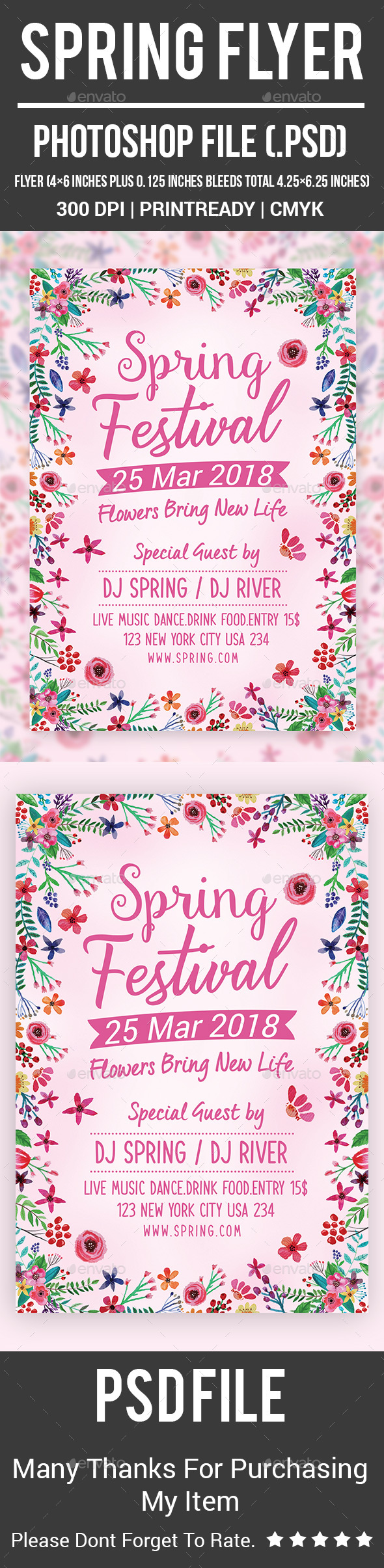 Spring Flyer - Clubs & Parties Events