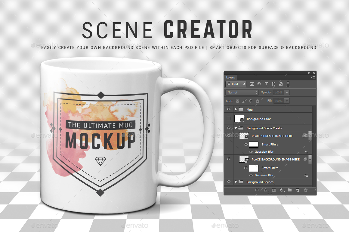 Download 11 Oz Full Wrap Mug Mockup Templates By Ultimatemockups Graphicriver