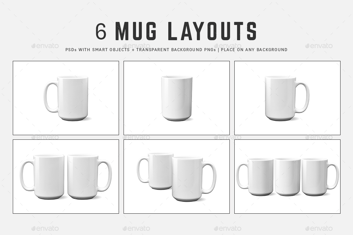 15 oz Full Wrap Mug Mockup Templates by UltimateMockups | GraphicRiver