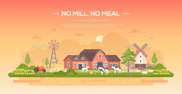 No Mill No Meal - Buildings Objects