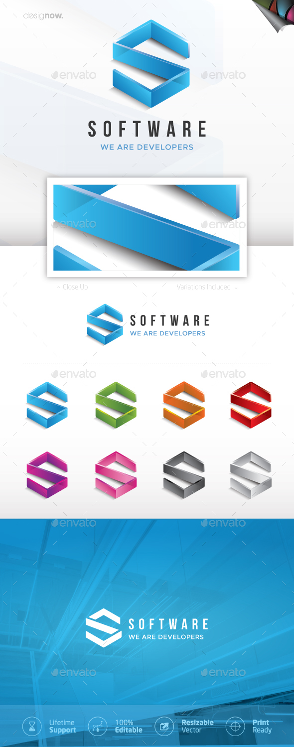 Letter S Logo - Letters Logo Templates
