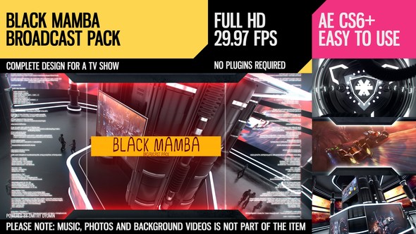 Black Mamba (Broadcast - VideoHive 14030520