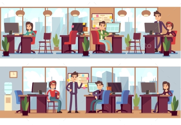 Business Employees - People Characters