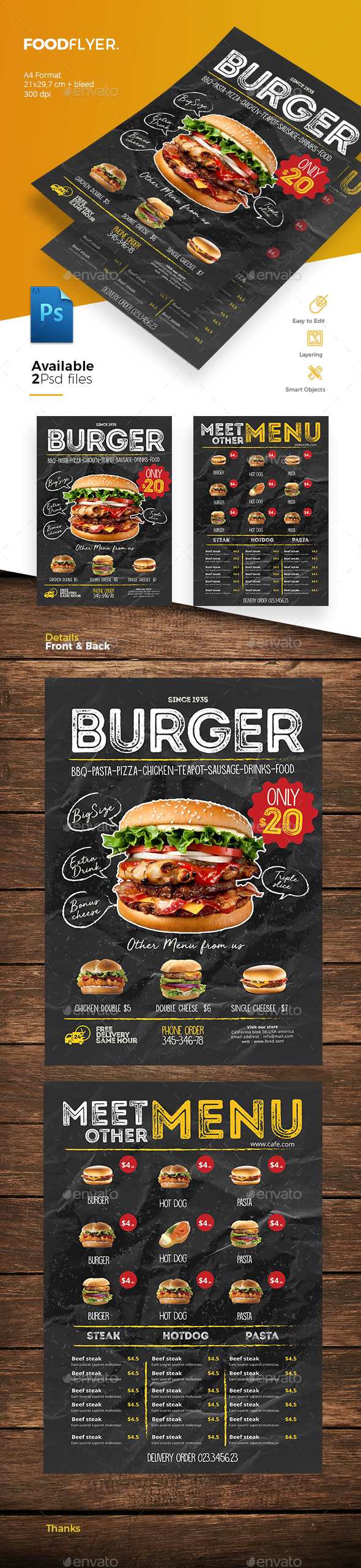 Food Flyer - Restaurant Flyers
