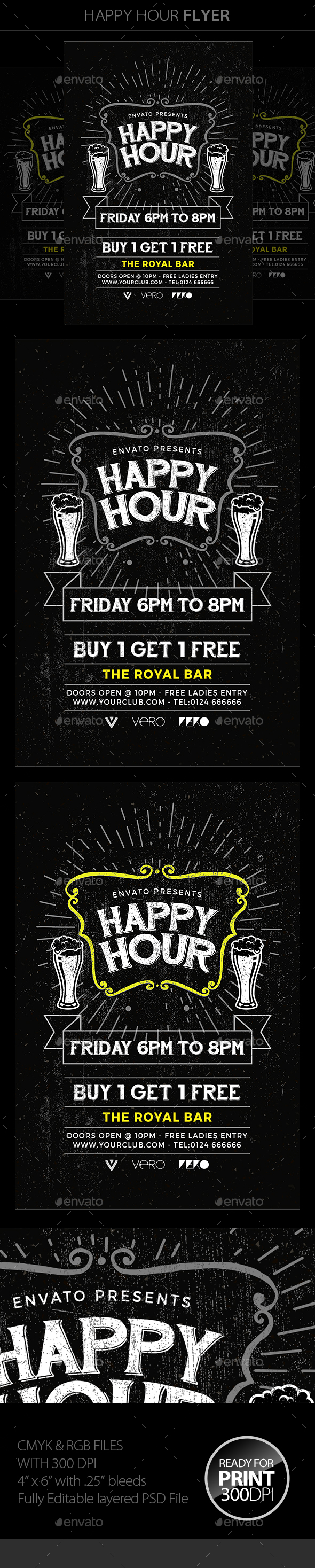 Happy Hour - Clubs & Parties Events