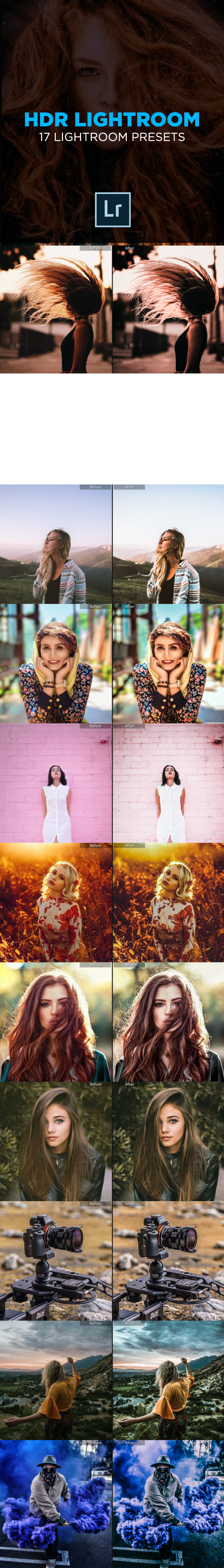 17 Sweet HDR Lightroom Presets - HDR Lightroom Presets
