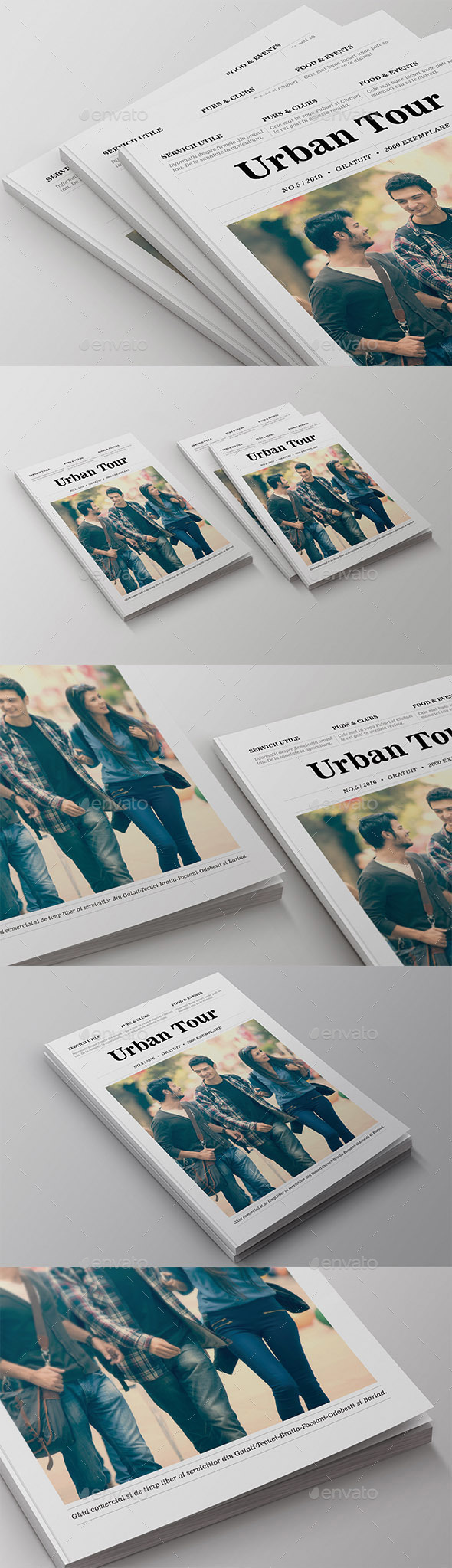 Magazine Cover Mock-Ups - Magazines Print