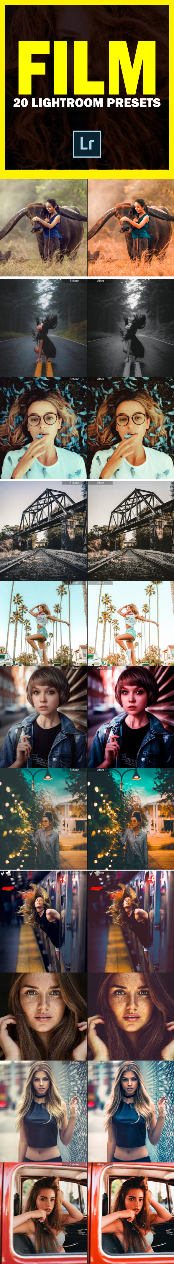 17 Film Lightroom Presets - Film Lightroom Presets